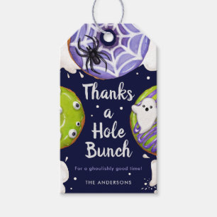 Halloween Doughnuts Thank You Customizable Gift Tags