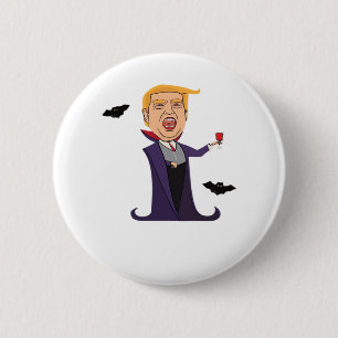 Halloween Dracula Funny 2 Inch Round Button