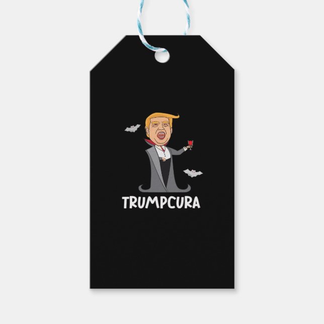 Halloween Dracula  Funny Classic Gift Tags (Front)