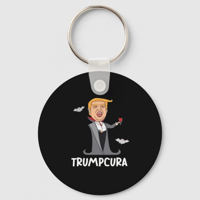 Halloween Dracula  Funny Classic Keychain (Front)