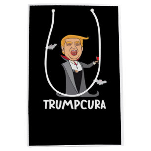 Halloween Dracula  Funny Classic Medium Gift Bag