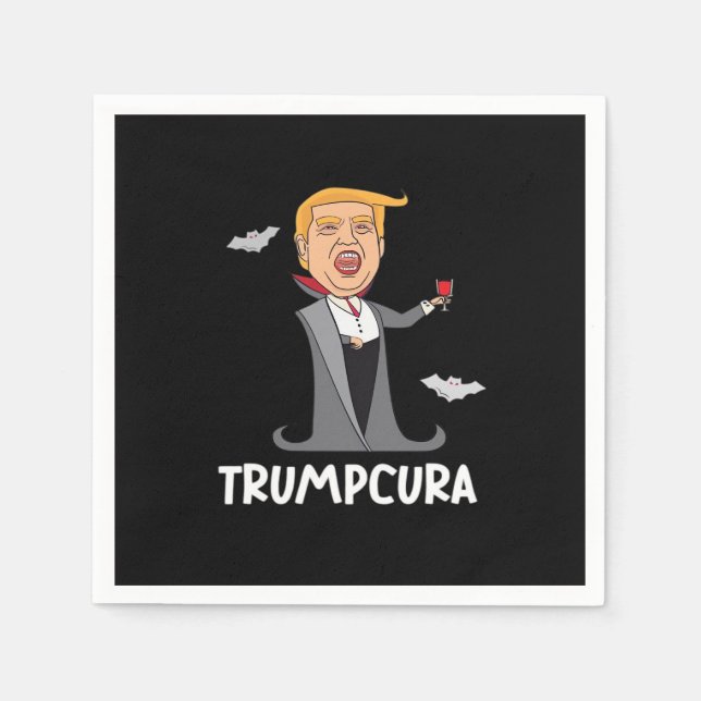 Halloween Dracula  Funny Classic Napkin (Front)