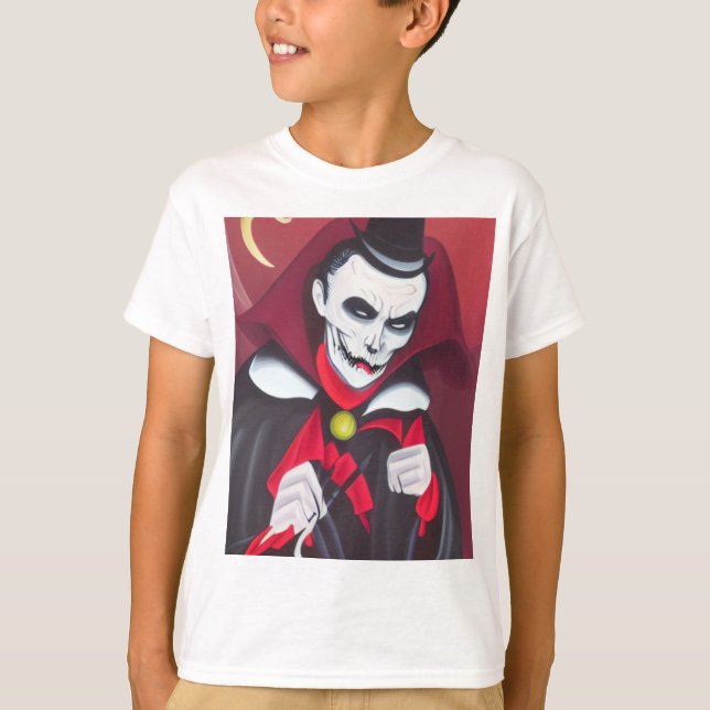 Halloween Dracula T-Shirt (Front)