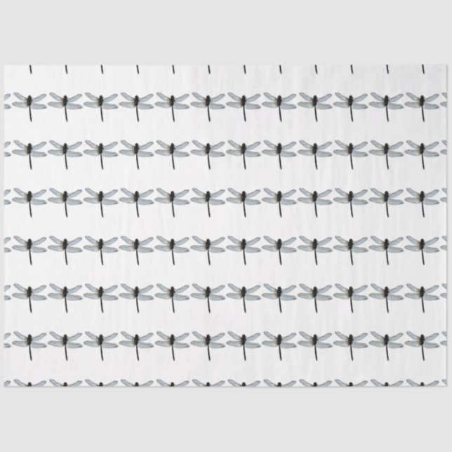 HALLOWEEN DRAGONFLY TISSUE PAPER (Front)