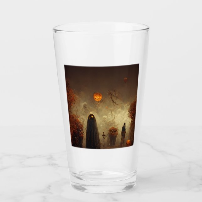 Halloween Dream Glass Tumbler  (Front)