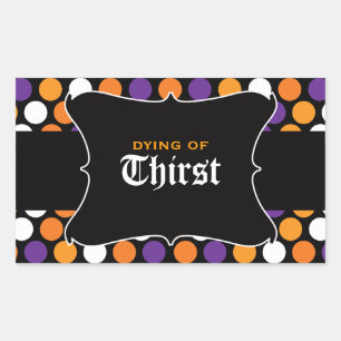 Halloween Drink/Treat Labels