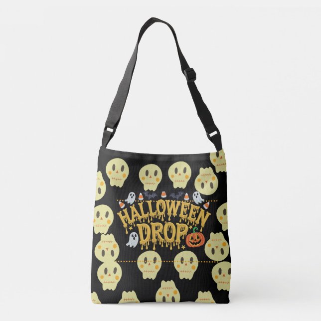Halloween Drop Crossbody Bag (Back)