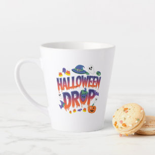 Halloween Drop Latte Mug