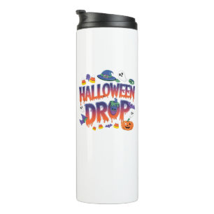 Halloween Drop Thermal Tumbler