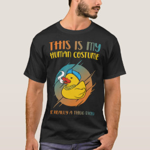 Halloween Duck black labradors animal  T-Shirt