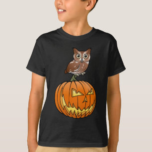 Halloween Eastern Screech Owl T-Shirt