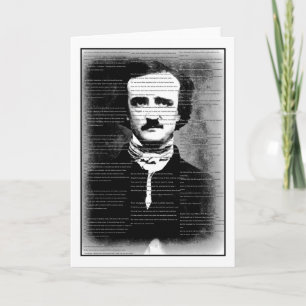 Halloween ... Edgar Allen Poe's Poem, "The Raven" Card