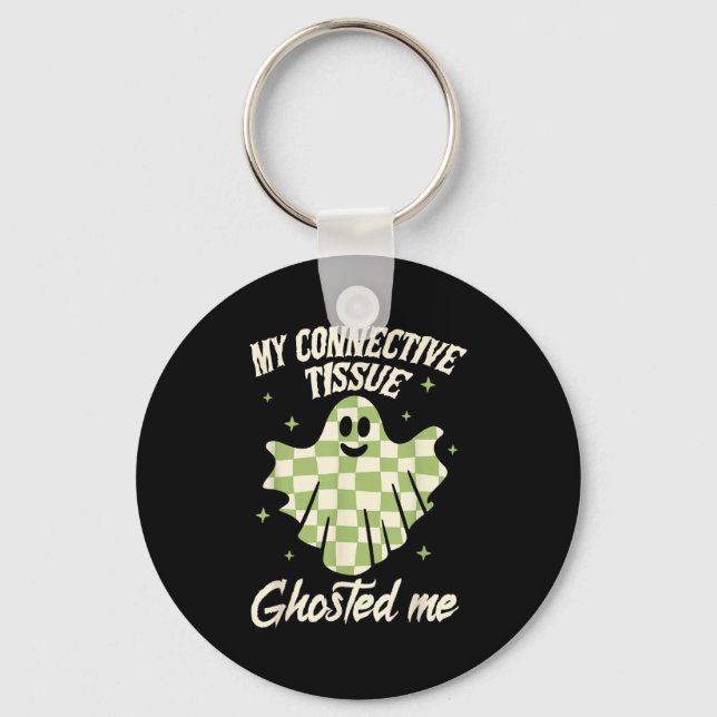 Halloween Eds Ehlers-danlos My Connective Tissue G Keychain (Front)