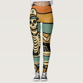Halloween éffrayant Boo-zing Cruising Leggings