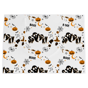 Halloween Éffrayant Fantôme grand sac cadeau