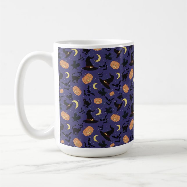 Halloween éffrayant fun tasse (Gauche)