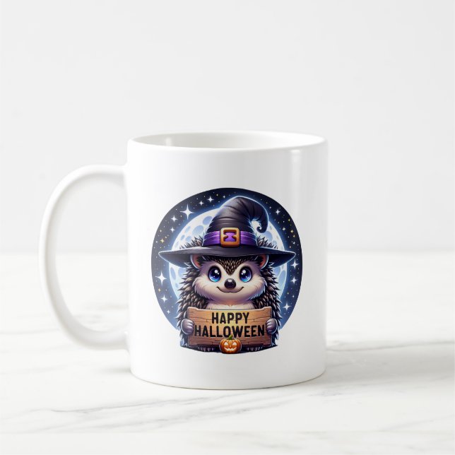 Halloween Egel Coffee Mug (Left)