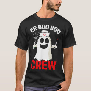 Halloween ER Costume Women Men ER Boo Boo Crew Nur T-Shirt