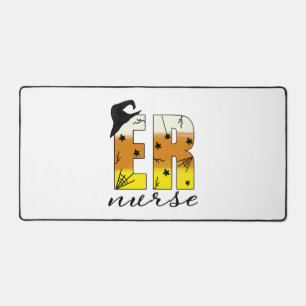 Halloween Er Nurse Desk Mat