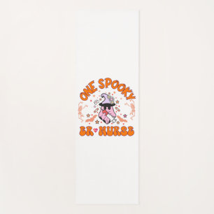 Halloween ER Nurse - One Spooky ER Nurse, skeleton Yoga Mat