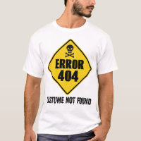 Halloween Error 404 Costume Not Found