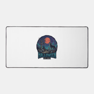 Halloween Est Howling Wolf Red Moon Zombie Hand_1