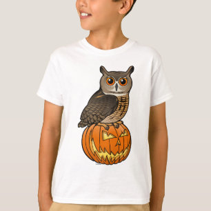 Halloween Eurasian Eagle Owl T-Shirt