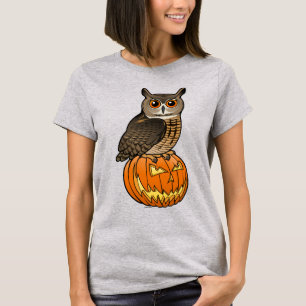 Halloween Eurasian Eagle Owl T-Shirt