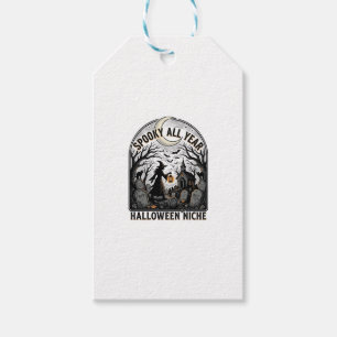 Halloween Everyday Shirt Spooky All Year Design_1 Gift Tags