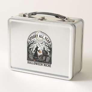 Halloween Everyday Shirt Spooky All Year Design_1 Metal Lunch Box