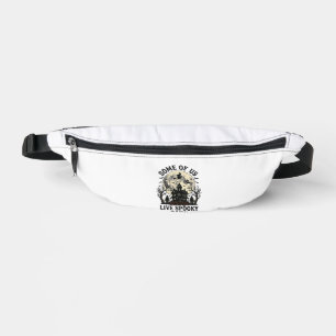 Halloween Everyday Shirt with Vintage Haunted Moon Fanny Pack