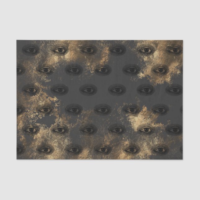 Halloween | Evil Eye | Subtle  Tissue Paper (Front)