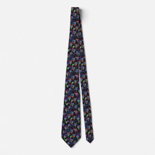 Halloween Evil Eyes Tie