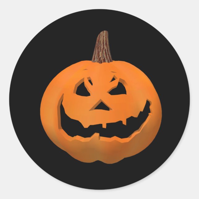 Halloween: Evil Jack-O-Lantern: Sticker (Front)