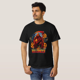 Halloween Evil skeleton, Pumpkin T-Shirt