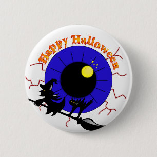 Halloween Eyeball 2 Inch Round Button