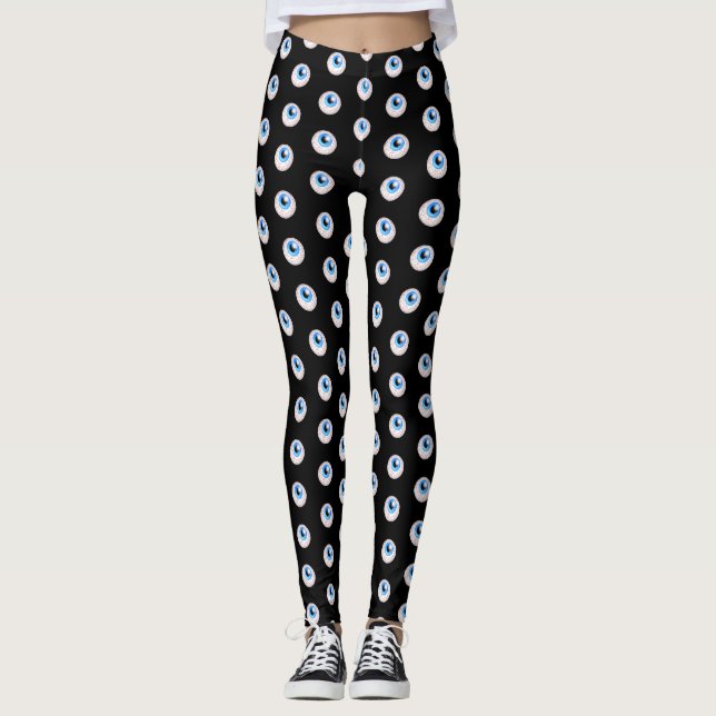 Halloween Eyeball Leggings (Front)