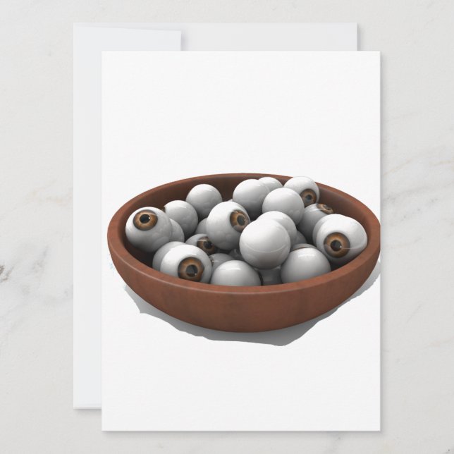 halloween eyeballs card (Front)