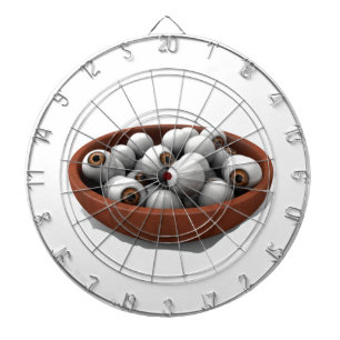 halloween eyeballs dartboard
