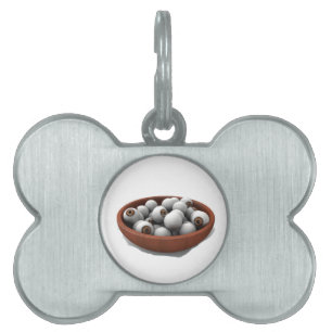 halloween eyeballs pet tag