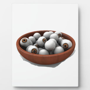 halloween eyeballs plaque