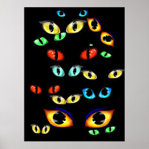 Halloween Eyes  Poster