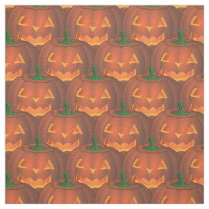Halloween Fabric Jack-o-Lantern Fabrics Customize