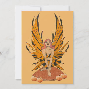 Halloween Faerie Invitation