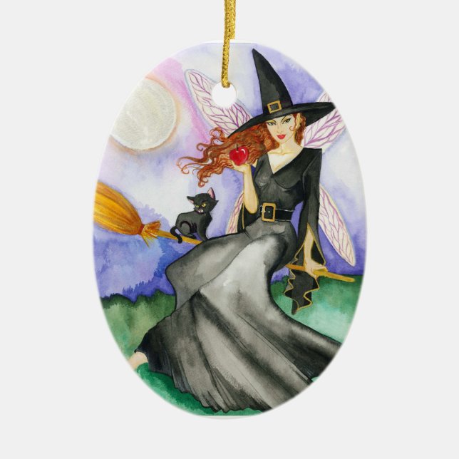 Halloween Fairy Ornament (Front)