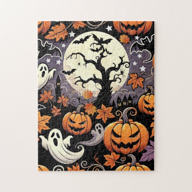 Halloween/Fall/Autumn Jigsaw Puzzle (Vertical)