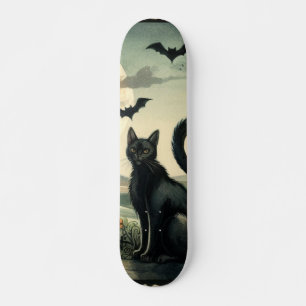 Halloween/Fall/Autumn/pumpkin/cat Skateboard