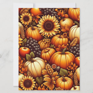 Halloween/Fall/Autumn/pumpkin Holiday Card