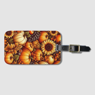 Halloween/Fall/Autumn/pumpkin Luggage Tag