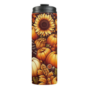 Halloween/Fall/Autumn/pumpkin Thermal Tumbler